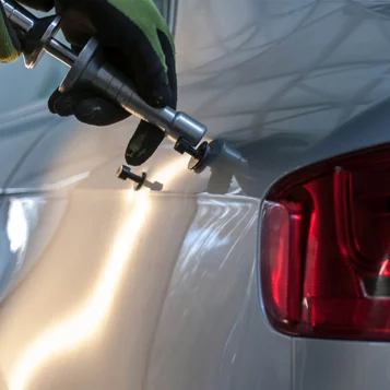 wyciąganie wgniecień